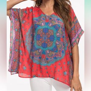 Bohemian Style Chiffon Blouse